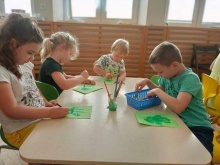 Zajęcia w przedszkolu prywatnym Akademia Małych Pociech w Krakowie w okresie wakacji 2021